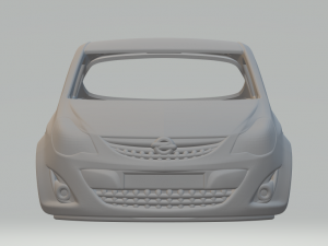 Opel corsa hatch 5doors 3D Принт Модель