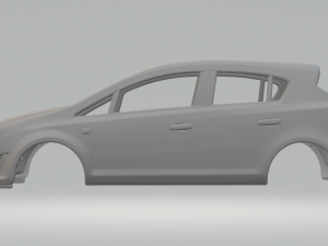 Opel corsa hatch 5doors 3D Принт Модель