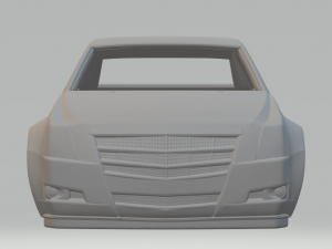CADILLAC CTS SEDAN 07 V1 Modelo de impresión 3D