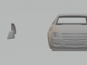 CADILLAC CTS SEDAN 07 V1 3D-printmodel