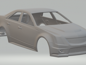CadillacCTSMk2sedanV2009 Modelo de impresión 3D