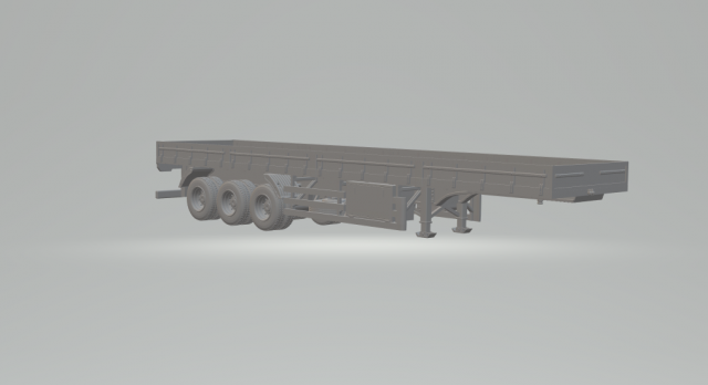Trailer hauler truck guerra brazil 3D Принт Модель .c4d .max .obj .3ds .fbx .stl .blend 