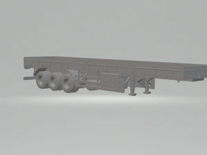 Caminh&atilde;o reboque reboque guerra brasil Modelo de Impressão 3D