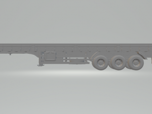 Trailer hauler truck guerra brazil 3D Принт Модель