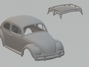 Vw beetle fusca sedan 3D Print Model