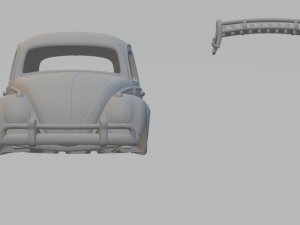 Vw beetle fusca sedan 3D Принт Модель