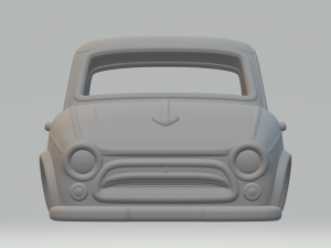 Mitsubishi colt 500 1960 Modello di stampa 3D