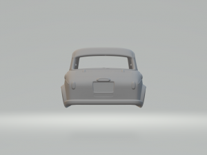 Mitsubishi colt 500 1960 Modello di stampa 3D