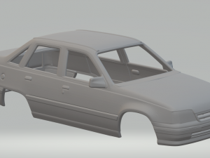 Opel kadett sedan Modelo de Impressão 3D