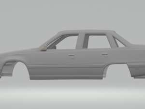 Opel kadett sedan 3D Принт Модель