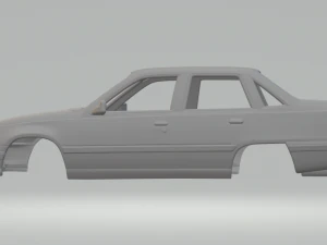 Opel kadett sedan 3D Print Model
