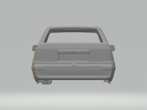 Opel kadett sedan 3D Принт Модель