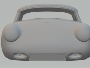 PORSCHE 356 C CABRIOLET EMORY 3D Принт Модель