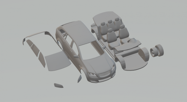 Holden Commodore VE sportwagon 12 Modello di stampa 3D .c4d .max .obj .3ds .fbx .stl .blend 