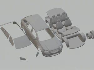 Holden Commodore VE sportwagon 12 3D Print Model