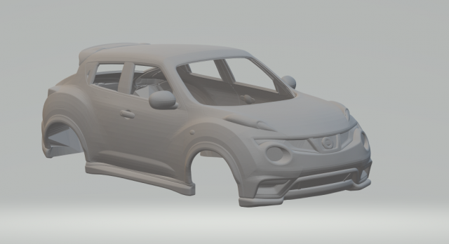 Nissan juke 3D प्रिंट मॉडल .c4d .max .obj .3ds .fbx .stl .blend