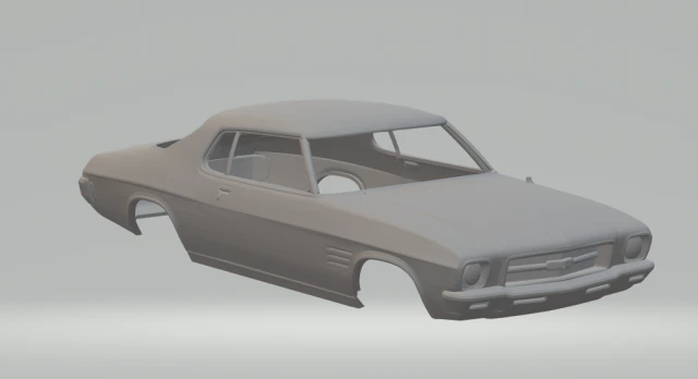 Holden monaro 3D Print Model .c4d .max .obj .3ds .fbx .stl .blend 