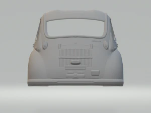 Subaru 360 3D Print Model