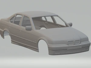 シリーズ 3 セダン e36 3Dプリントモデル