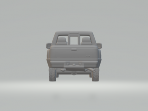 Ranger extend cab 3D-printmodel