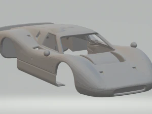 Gt40 Langheck 3D Druckmodell