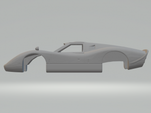 Gt40 long tail 3Dプリントモデル