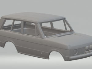 Land rover range rover 3D 프린트 모델