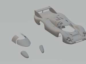 Porsche 917 lh Modèles 3D en vedette