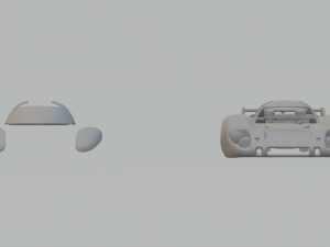Porsche 917 lh 3D-printmodel