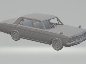 Nissan president mk2 3D 프린트 모델