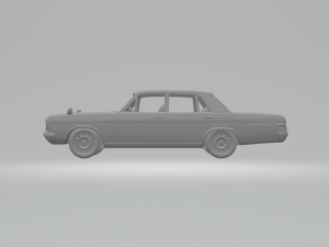 Nissan president mk2 3D 프린트 모델