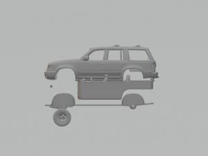 Explorer 94 Modello di stampa 3D