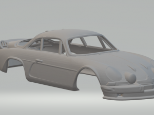 RENAULT ALPINE A110 73 CUSTOM 3D Print Model