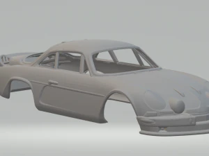 RENAULT ALPINE A110 73 CUSTOM 3D Print Model