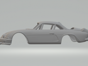 RENAULT ALPINE A110 73 CUSTOM 3D Print Model