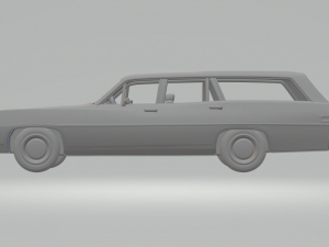 Torino Station Wagon 71 kit Modèles 3D en vedette