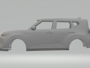 2022 Kia Soul GT-Line 3Dプリントモデル