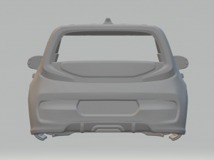 2022 Kia Soul GT-Line 3Dプリントモデル