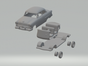 Mainline Tudor Sedan 52 3D Принт Модель