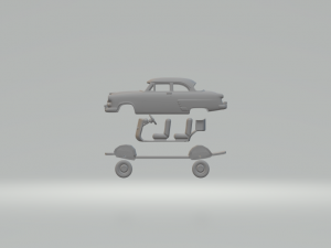 Mainline Tudor Sedan 52 Model Cetak 3D