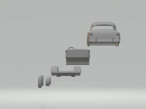 Mainline Tudor Sedan 52 3D Print Model
