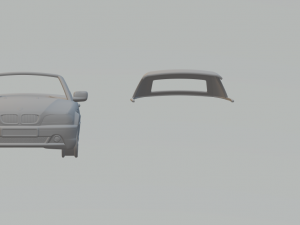 3-series E46 convertible 2004 3D Print Model