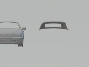 3-series E46 convertible 2004 3D Print Model