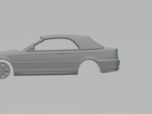 3-series E46 convertible 2004 3D Print Model