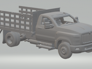 International CV Series Class 4-5 Truck 3D 프린트 모델