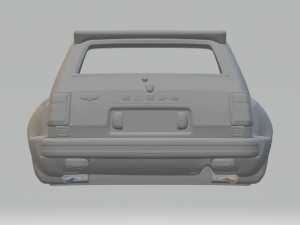 Honda civic 74 custom 3D Print Model