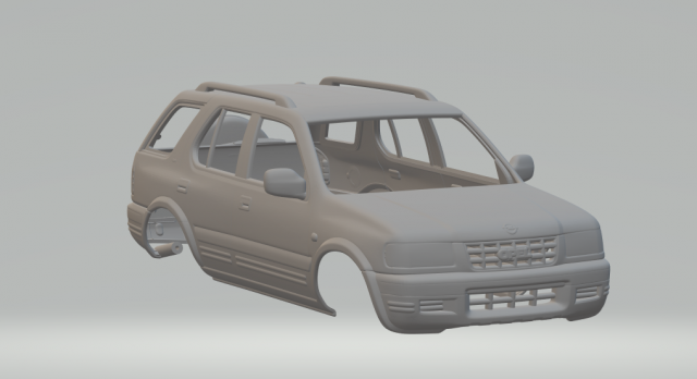 Opel frontera Modelo de impresión 3D .c4d .max .obj .3ds .fbx .stl .blend 