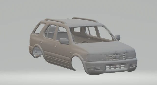 Opel frontera 3D Print Model .c4d .max .obj .3ds .fbx .stl .blend 