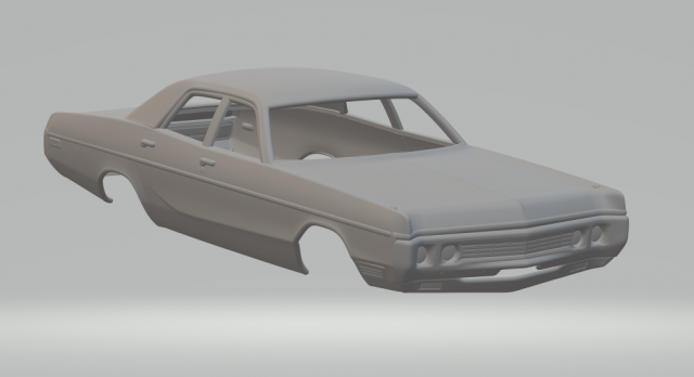 Dodge polara 3D Baskı Modeli .c4d .max .obj .3ds .fbx .stl .blend 