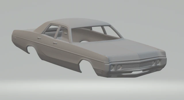 Dodge polara 3D Print Model .c4d .max .obj .3ds .fbx .stl .blend 